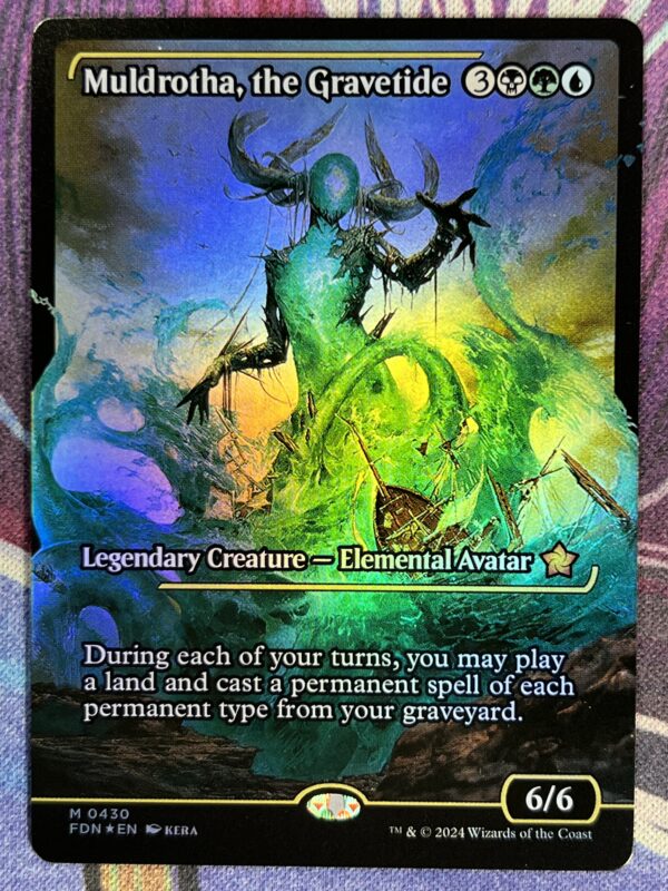 Muldrotha, the Gravetide FDN #430 Showcase Art Foil