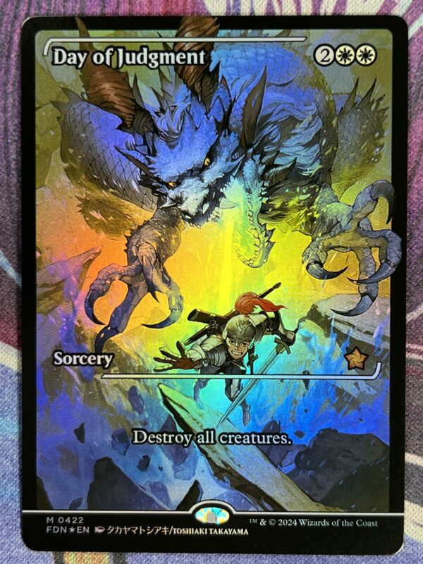 Day of Judgment FDN #422 Showcase Art Foil