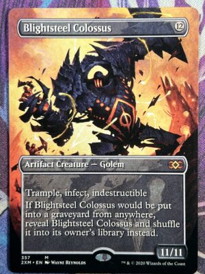 Blightsteel Colossus 2XM Full Art #357