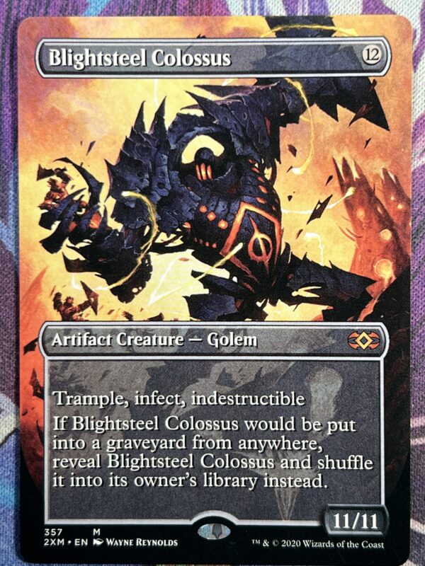 Blightsteel Colossus 2XM Full Art #357