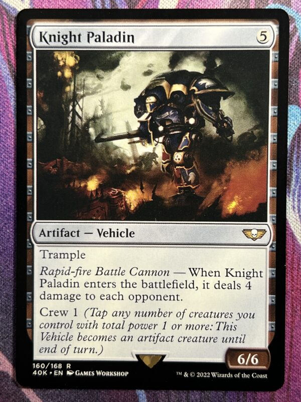 Knight Paladin 40K #160