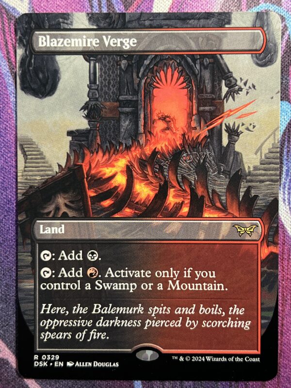 Blazemire Verge Full Art DSK #329