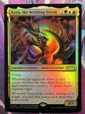 Xyris, the Writhing Storm PL25 #1 Foil Year of the Snake
