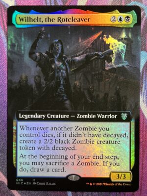 Wilhelt, the Rotcleaver MIC Extended Art #40 Foil*