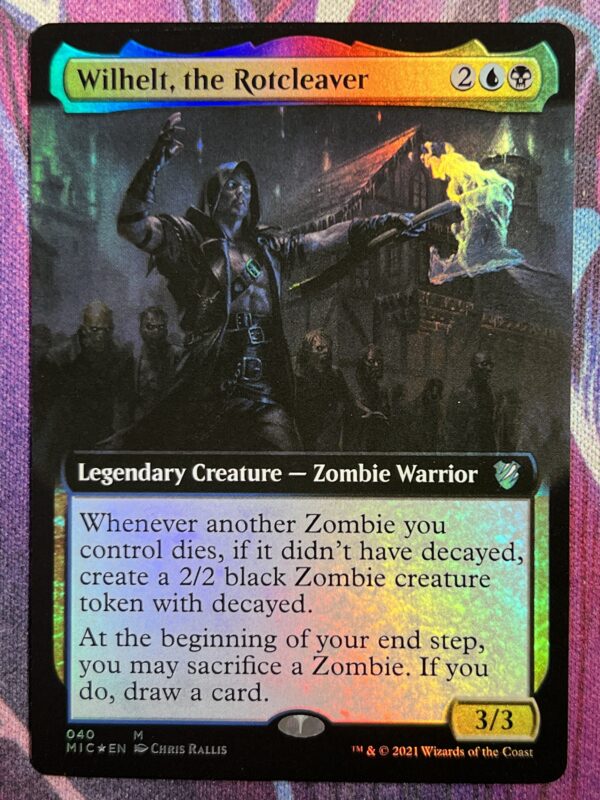 Wilhelt, the Rotcleaver MIC Extended Art #40 Foil*