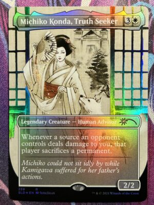 Michiko Konda, Truth Seeker SLD Full Art #259 Foil