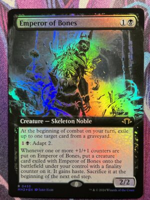 Emperor of Bones MH3 Extended Art #453 Foil