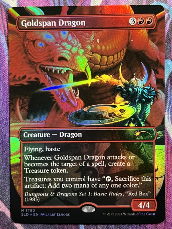 Goldspan Dragon SLD Full Art #1780 Foil