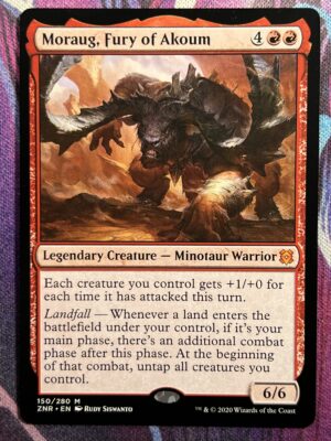 Moraug, Fury of Akoum ZNR #150