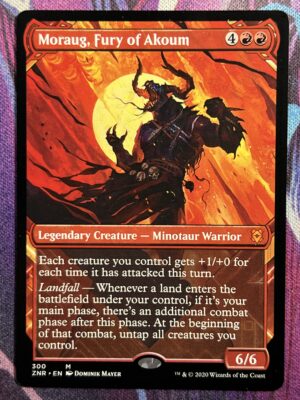 Moraug, Fury of Akoum ZNR Showcase Art #300