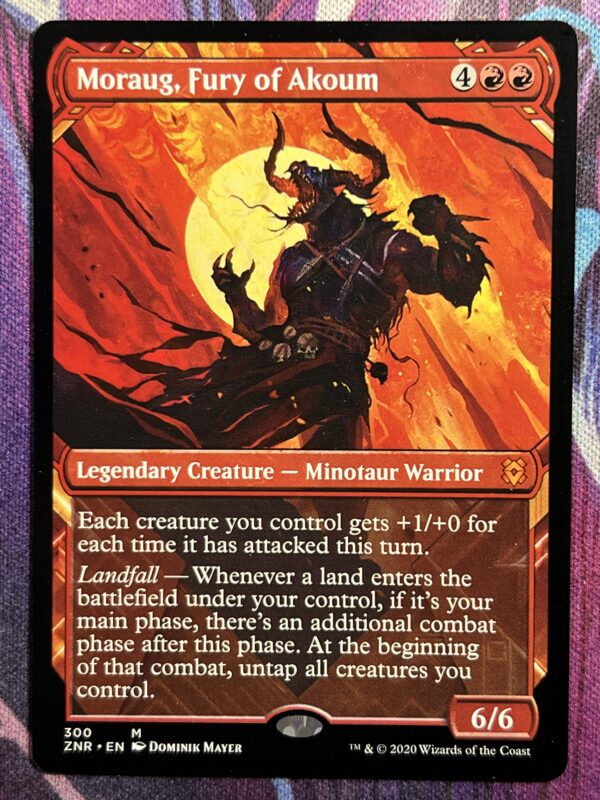 Moraug, Fury of Akoum ZNR Showcase Art #300