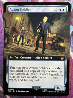 Auton Soldier WHO Extended Art #353