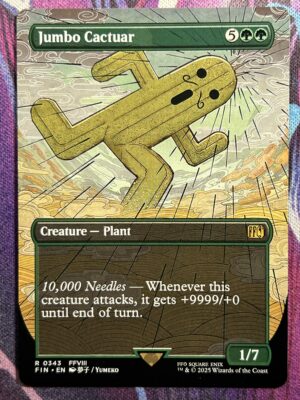 Jumbo Cactaur FIN Full Art #343