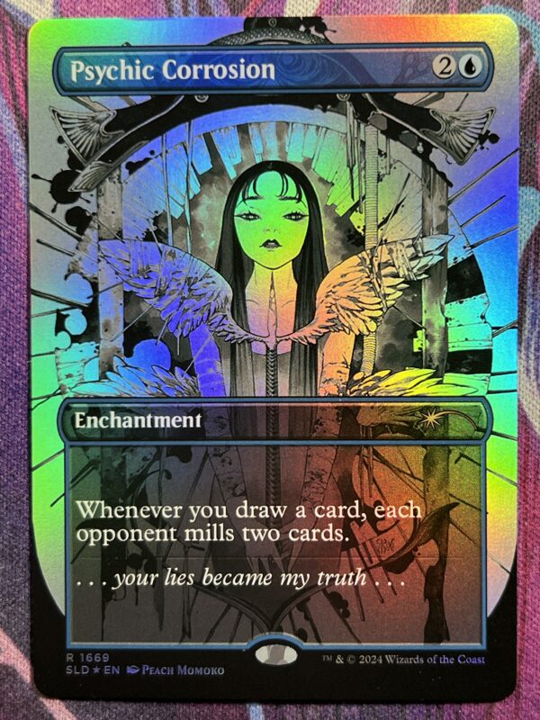 Psychic Corrosion SLD Full Art #1669 Foil