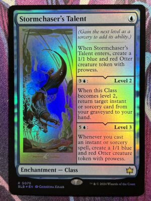 Stormchaser's Talent BLB #75 Foil