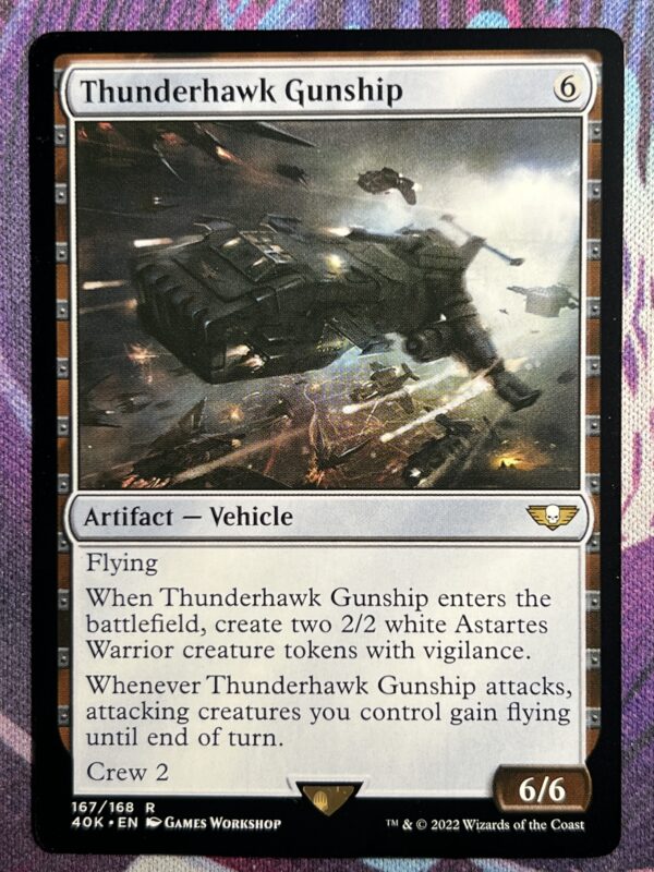 Thunderhawk Gunship 40K #167