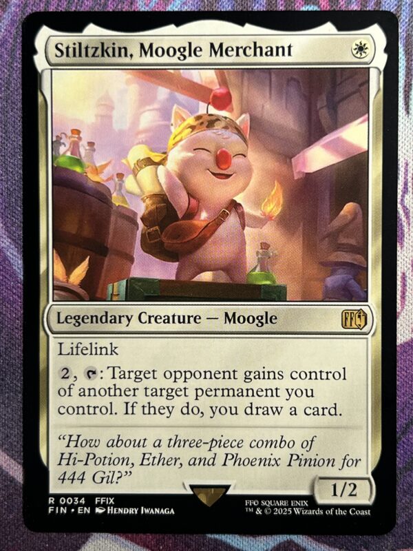 Stiltzkin, Moogle Merchant FIN #34