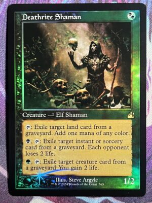 Deathrite Shaman RVR Retro #363 Foil