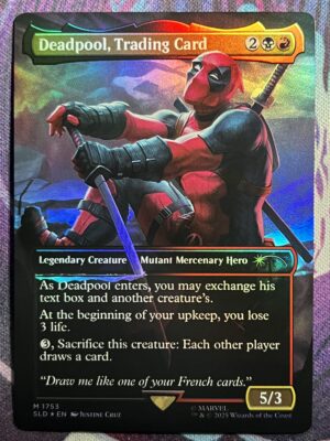Deadpool, Trading Card SLD Full Art #1753 Foil