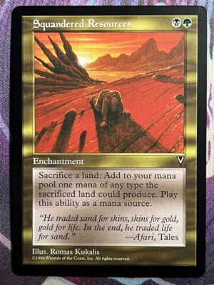 Squandered Resources VIS #137