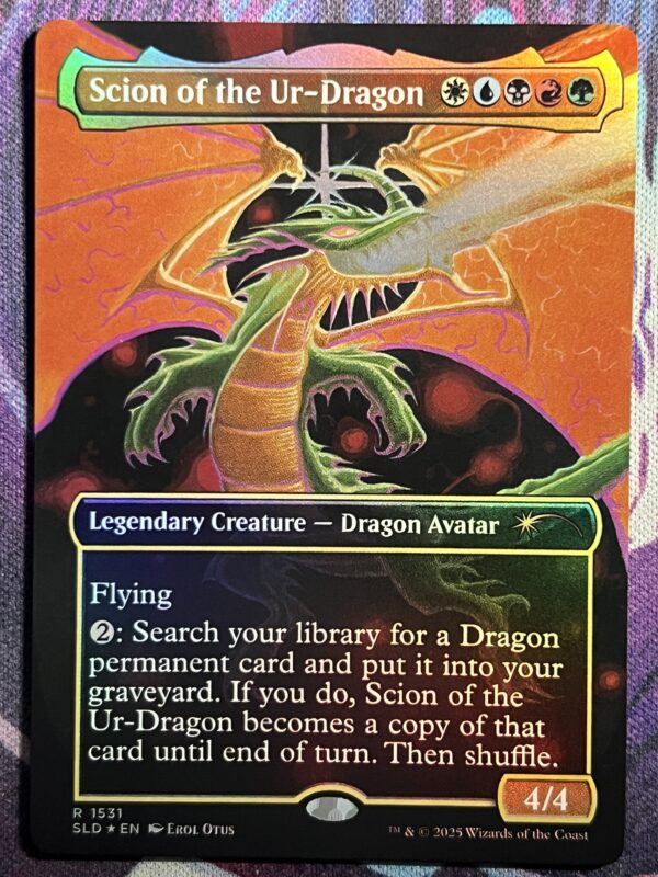 Scion of the Ur-Dragon SLD Full Art #1531 Foil