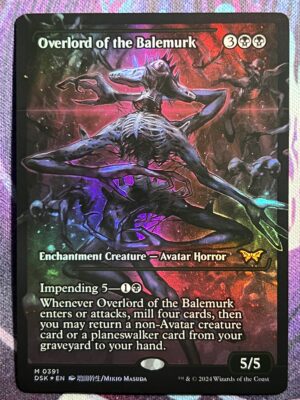 Overlord of the Balemurk DSK Showcase Art #391 Foil