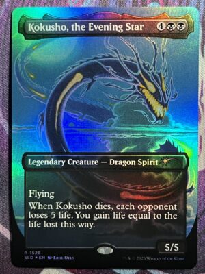 Kokusho, the Evening Star SLD Full Art #1528 Foil