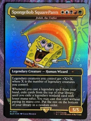Jodah, the Unifier SLD Full Art #1932 Foil (Spongebob)