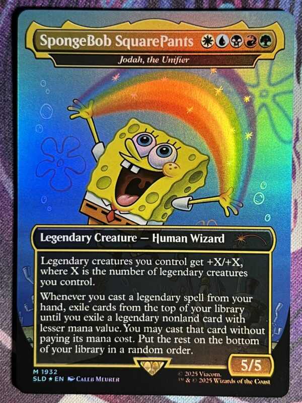Jodah, the Unifier SLD Full Art #1932 Foil (Spongebob)