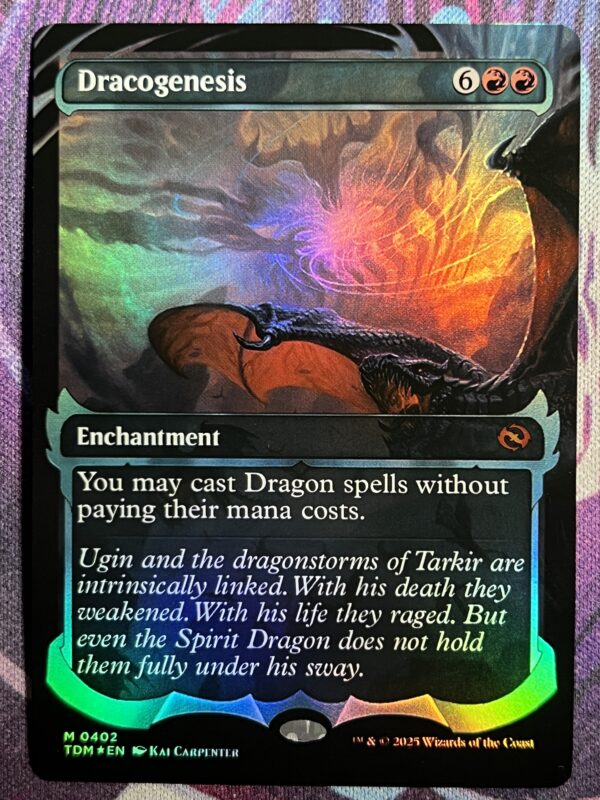 Dracogenesis TDM Showcase Art #402 Foil