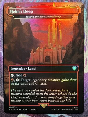Shinka, the Bloodsoaked Keep LTC Full Art #374 Foil