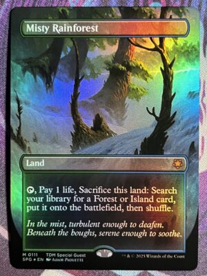 Misty Rainforest SPG Full Art #111 Foil