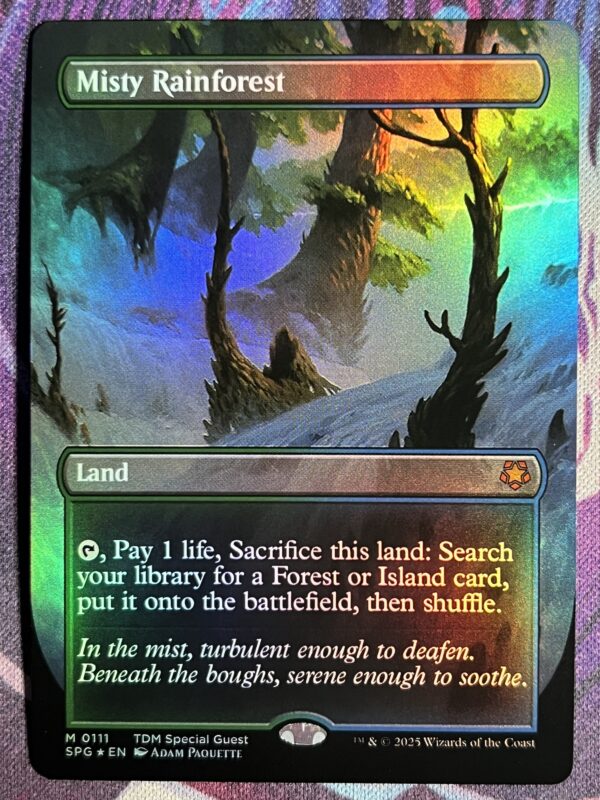 Misty Rainforest SPG Full Art #111 Foil