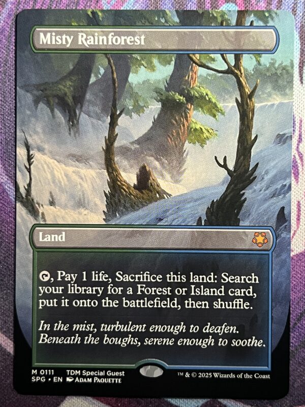 Misty Rainforest SPG Full Art #111