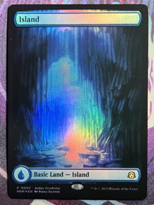Island P23 Full Art #7 Foil Judge Promo