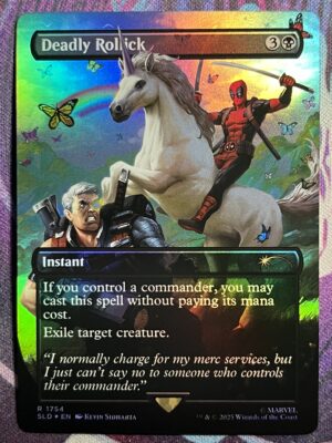 Deadly Rollick SLD Full Art #1754 Foil