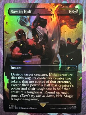 Saw in Half SLD Full Art #1755 Foil