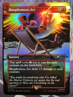 Blasphemous Act SLD Full Art #1756 Foil