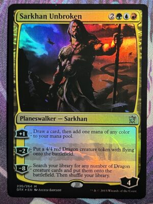 Sarkhan Unbroken DTK #230 Foil