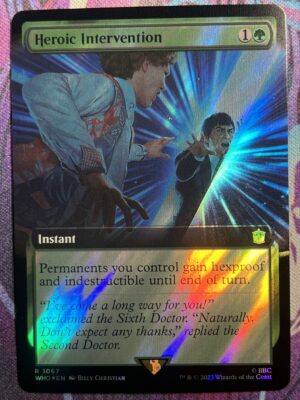 Heroic Intervention WHO Extended Art #1067 Surge Foil