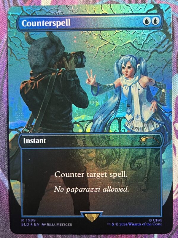 Counterspell SLD Full Art Miku #1589 Foil