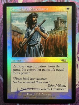 Swords to Plowshares F01 #6 Foil