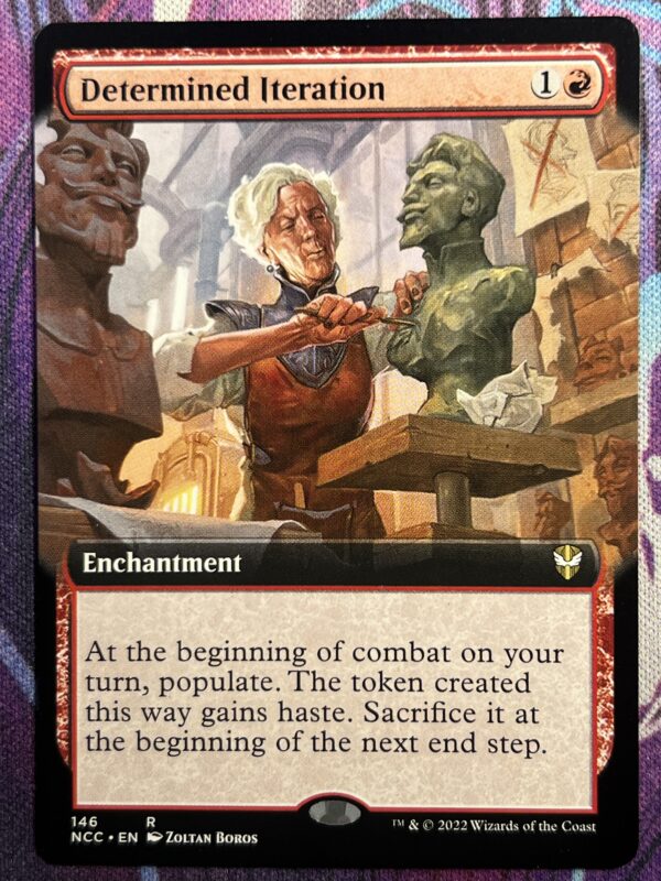 Determined Iteration NCC Extended Art #146