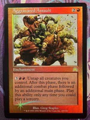 Aggravated Assault ONS #185 Foil