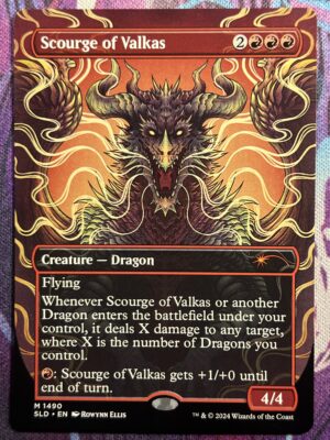 Scourge of Valkas SLD Full Art #1490