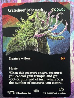 Craterhoof Behemoth TDM Showcase Art #346