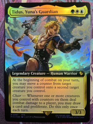 Tidus, Yuna's Guardian FIC Extended Art #187 Foil