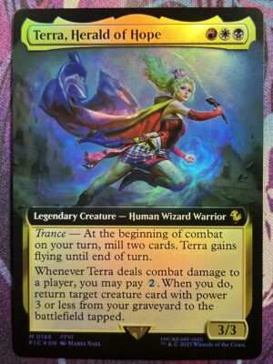 Terra, Herald of Hope FIC Extended Art #186 Foil