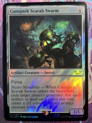 Canoptek Scarab Swarm 40K #150 Surge Foil