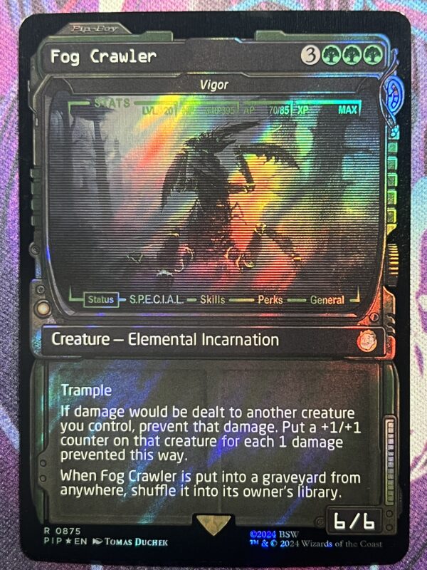 Vigor PIP Showcase Art #875 Surge Foil